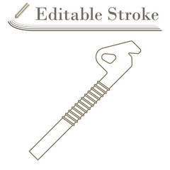 Alpinist Ice Screw Icon