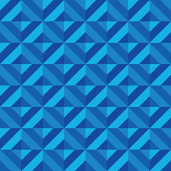 Abstract geometric background design. Blue color. Graphic seamless pattern. Vector illustration. 