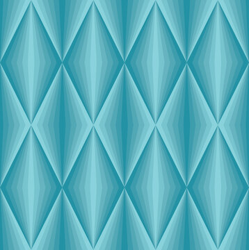 Background blue colors. Abstract geometric seamless pattern design. Blue color. Mosaic decorative structure. Rhombus shape. Vector illustration. © serkorkin