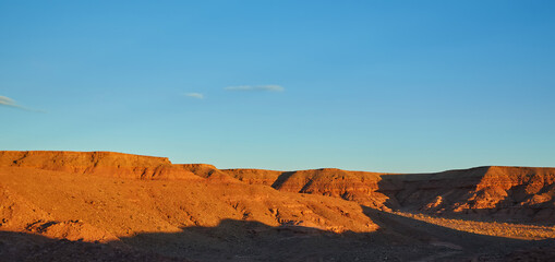 Landscape like on the Mars planet