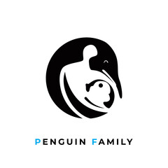 penguin family