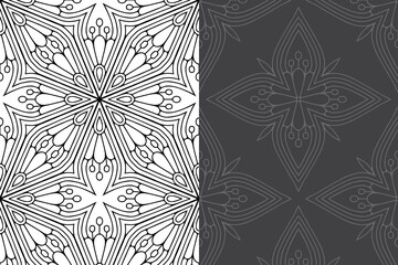 Mandala Ornament Pattern. Vintage decorative elements