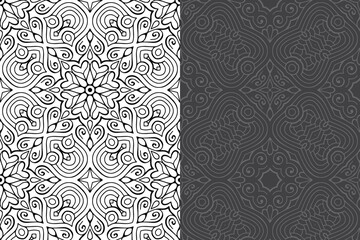 Mandala Ornament Pattern. Vintage decorative elements