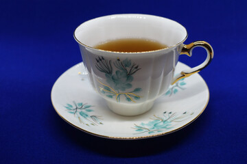 Cup of tea, breakfast, still life with a drink