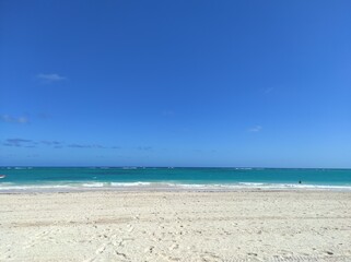 Playa en el Mar Caribe. Punta Cana. Isla Saona