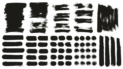 Fototapeta na wymiar Round Sponge Thick Artist Brush Long Background & Straight Lines Mix High Detail Abstract Vector Background Ultra Mix Set 