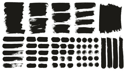 Round Sponge Thick Artist Brush Long Background & Straight Lines Mix High Detail Abstract Vector Background Ultra Mix Set 