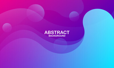 Colorful geometric background. Liquid color background design. Fluid shapes composition. Eps10 vector