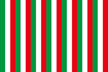 background of stripes in red, white and green