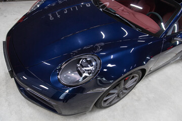 Fototapeta na wymiar Car detailing series : Close-up. Selective focus. .