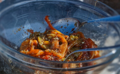 Insalata di peperoni arrostiti 