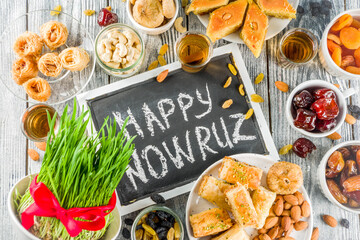 Happy Nowruz holiday background
