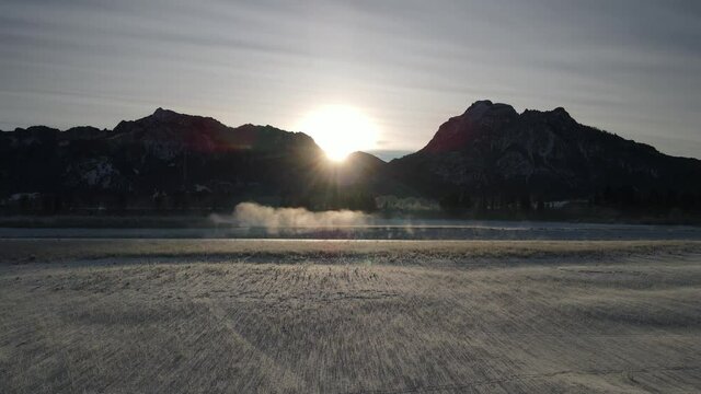 Majest&auml;tische Schneelandschaften und frostige Bergwelten
