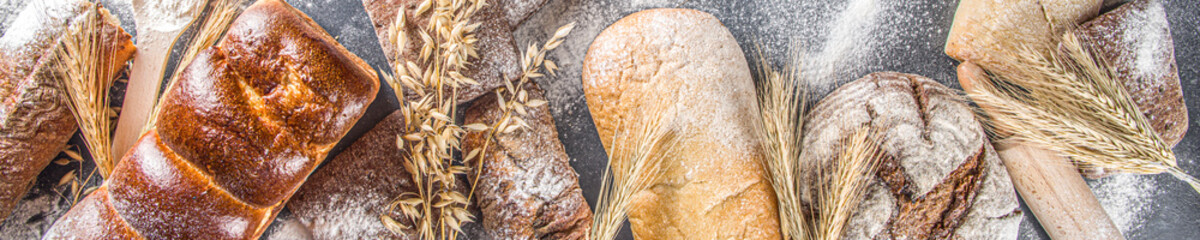 Various bread set