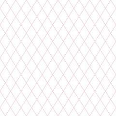 Fototapeta premium Seamless pattern of simple diamonds in pastel colors. The best vector illustration for wallpaper. 