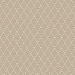 Naklejka premium Seamless pattern of simple diamonds in pastel colors. The best vector illustration for wallpaper. 