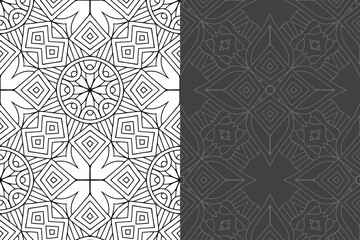 Mandala Ornament Pattern. Vintage decorative elements