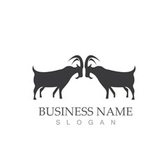 Goat Logo Template vector icon