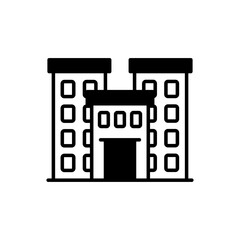 New Building vector icon style illustration. EPS 10 file