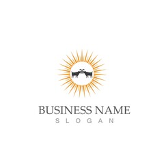 Goat Logo Template vector icon