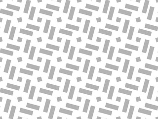 Abstract geometric pattern. A seamless vector background. White and gray ornament. Graphic modern pattern. Simple lattice graphic design.