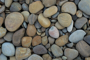 pebbles on a sea beach