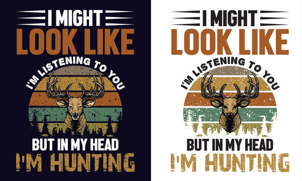 Hunting T-shirt Design 