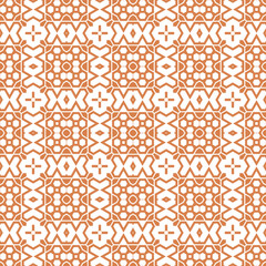 Abstract fantasy thin line hexagon, triangle geometric seamless pattern. Creative mosaic, tile background. 