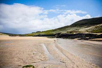 Spring landscape in the lands of Ireland