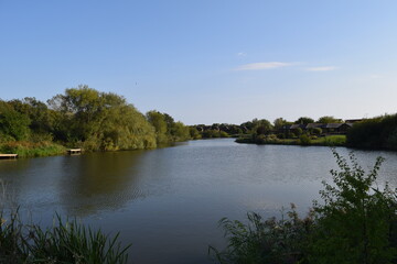 Obraz premium lake in the park