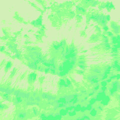 Vector Tie Dye. Ethnic Abstract. Mint Hand Drawn Textile print. Green Hippie Fabric. Tie Dye Print. Bohemian Art. Ornament. Vector Tie Dye Spiral. Batik Brush. Ink Textured.