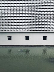 building on the river