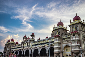 Naklejka premium kings living royal palace vintage architecture