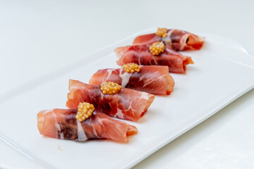 イチジクの生ハム巻き