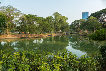 Lumpini Park, public park in central Bangkok, Thailand