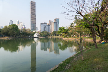 Lumpini Park, public park in central Bangkok, Thailand