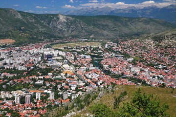 Fototapeta na wymiar Bosnia - Mostar city