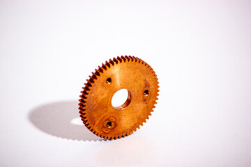 gears on white background