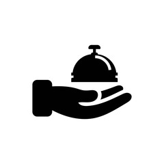 Food hotel service icon