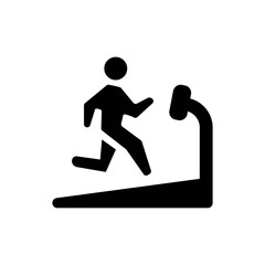 Exercise fitness icon