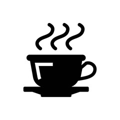 Breakfast coffee icon