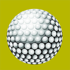 golf ball illustration