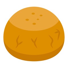 Fototapeta premium Airline breakfast icon. Isometric of airline breakfast vector icon for web design isolated on white background