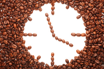 Watch from coffee beans