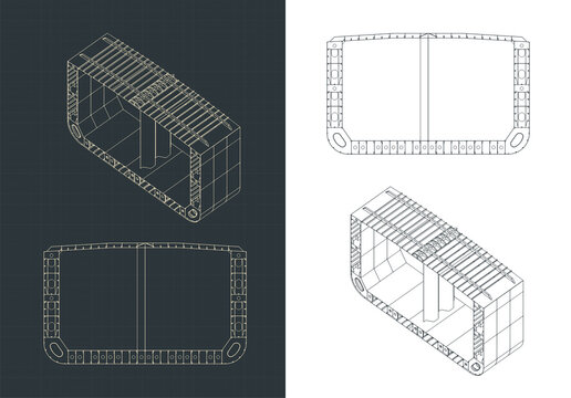 Midship section drawings