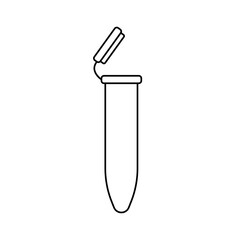 plastic test tube icon