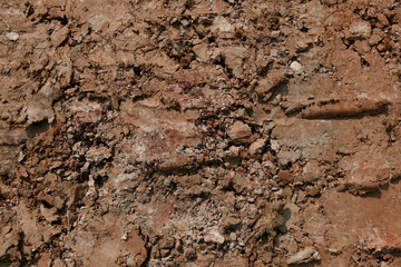 sticky soil background of shade of earth tone