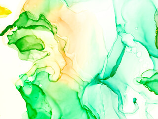 Watercolor Texture.  Modern Rainbow Illustration.