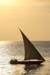 Dhow outside Stone Town
