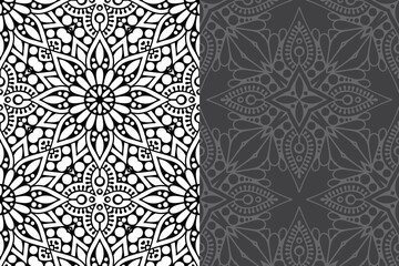 Mandala Ornament Pattern. Vintage decorative elements